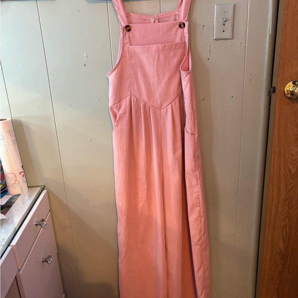Pink Women's Jumpsuit
